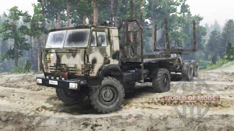 KamAZ-4326 for Spin Tires