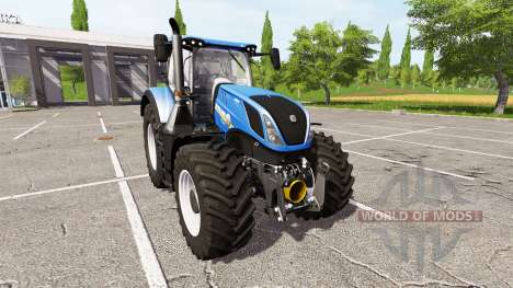 New Holland T7.290 dual wheels for Farming Simulator 2017