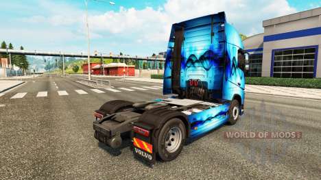 Allfons skin for Volvo truck for Euro Truck Simulator 2