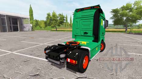 Mercedes-Benz Actros MP4 update for Farming Simulator 2017