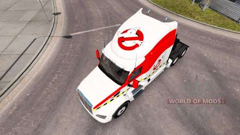 Ghostbusters skin for the truck Peterbilt 579 for American Truck Simulator