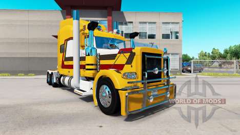 Skin Farmers Oil for the truck Peterbilt 389 for American Truck Simulator