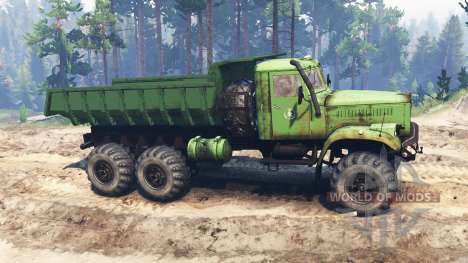 KrAZ-255B for Spin Tires