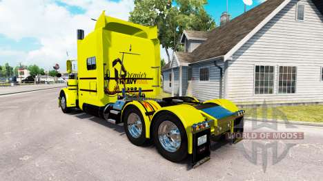 Skin Premier Heavy Haul for the truck Peterbilt  for American Truck Simulator