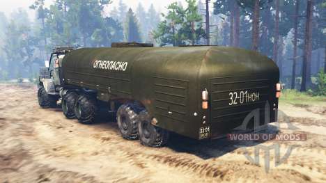 KrAZ-255 v4.0 for Spin Tires