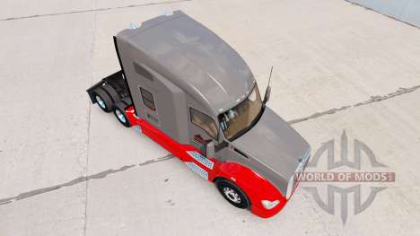 Скин Mountain River Trucking на Kenworth T680 for American Truck Simulator