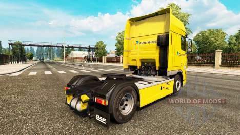 Correios skin for DAF truck for Euro Truck Simulator 2