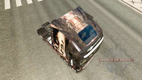 Survival Horror skin for Volvo truck for Euro Truck Simulator 2
