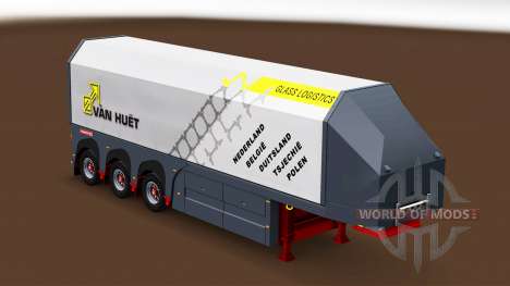 Skin Van Huet for semi-Steklova for Euro Truck Simulator 2