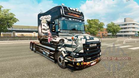 Skin NFS Most Wanted for truck Scania T for Euro Truck Simulator 2