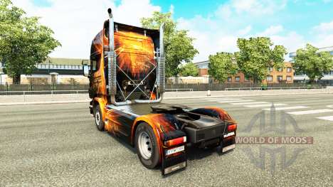 Cubical Flare skin for Scania truck for Euro Truck Simulator 2