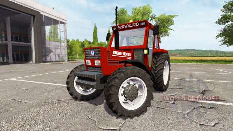 New Holland 110-90 Fiatagri red for Farming Simulator 2017