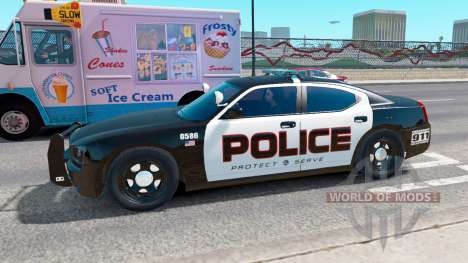 Dodge Charger Police for traffic for American Truck Simulator