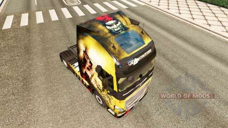Skin Sparta for Volvo truck for Euro Truck Simulator 2