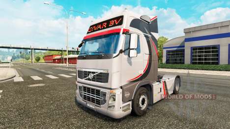 Givar BV skin for Volvo truck for Euro Truck Simulator 2