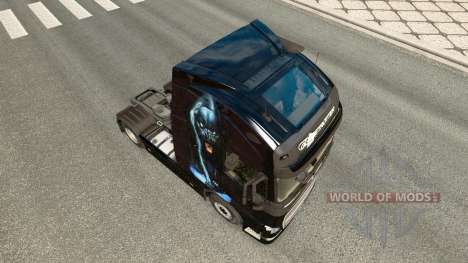 Panther skin for Volvo truck for Euro Truck Simulator 2