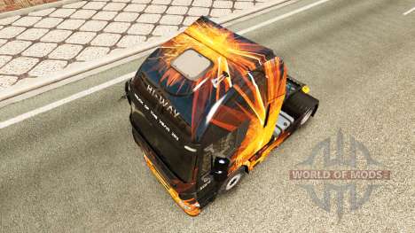 Cubical Flare skin for Iveco tractor unit for Euro Truck Simulator 2
