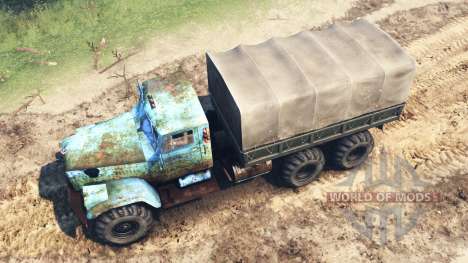 KrAZ-255 for Spin Tires