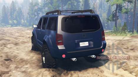 Nissan Pathfinder (R51) for Spin Tires