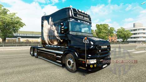 Dark Angel skin for Scania T truck for Euro Truck Simulator 2