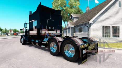 Transport skin for the truck Peterbilt 389 for American Truck Simulator