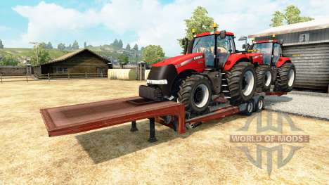 Low sweep with agricultural machinery for Euro Truck Simulator 2