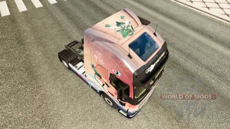 Cpt Metal skin for Volvo truck for Euro Truck Simulator 2