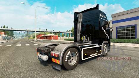 Black Pearl skin for Volvo truck for Euro Truck Simulator 2