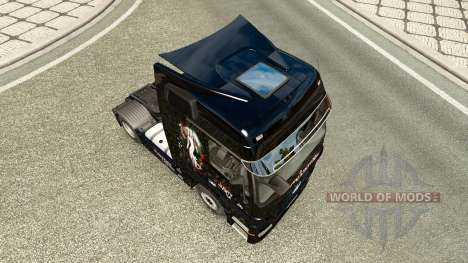 The skin of the Vampire Diaries on the tractor M for Euro Truck Simulator 2