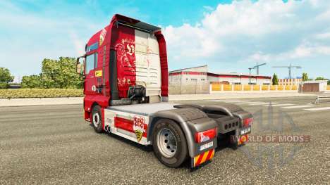 Skin VFB Stuttgart for MAN truck for Euro Truck Simulator 2