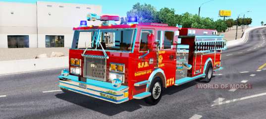 Fire truck for American Truck Simulator