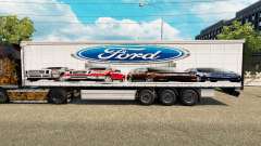 Skin Ford v2.0 curtain semi-trailer for Euro Truck Simulator 2