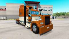 Creamy Gold skin for the truck Peterbilt 389 for American Truck Simulator