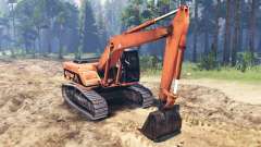 Excavator for Spin Tires