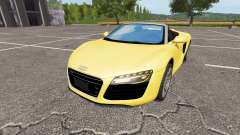 Audi R8 V10 Spyder v1.1 for Farming Simulator 2017