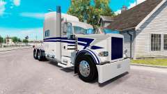 Bowers Trucking skin for the truck Peterbilt 389 for American Truck Simulator