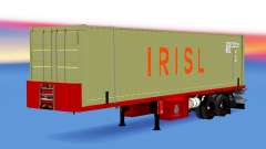 The semitrailer-container truck Irisl for American Truck Simulator