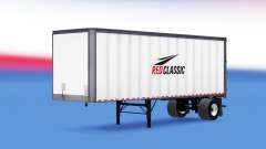 Skin Red Classic on trailer for American Truck Simulator