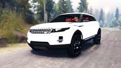 Range Rover Evoque LRX for Spin Tires