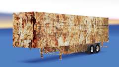 Skin Rusty on refrigerated semi-trailer for American Truck Simulator