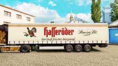 Skin Halleroder on a curtain semi-trailer for Euro Truck Simulator 2