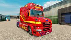 Skin for truck Scania T for Euro Truck Simulator 2