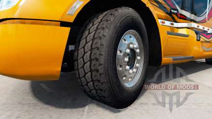 New rims and tires v1.2.1 for American Truck Simulator