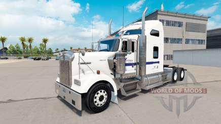 Skin Cemex on the truck Kenworth W900 for American Truck Simulator