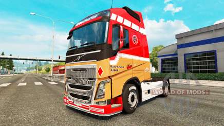 Ronny Ceusters skin for Volvo truck for Euro Truck Simulator 2