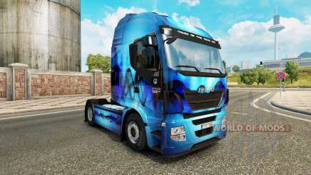 Skin Allfons on the truck Iveco for Euro Truck Simulator 2