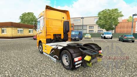 Nielsen skin for DAF truck for Euro Truck Simulator 2