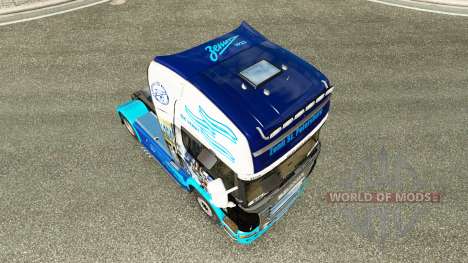 The skin on the tractor Scania for Euro Truck Simulator 2