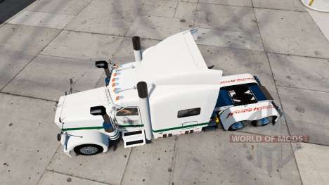 Skin Krispy Kreme for the truck Peterbilt 389 for American Truck Simulator