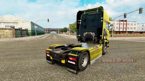 Boston Bruins skin for Scania truck for Euro Truck Simulator 2
